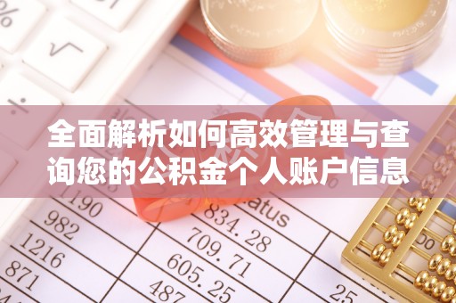 邳州全面解析如何高效管理与查询您的公积金个人账户信息